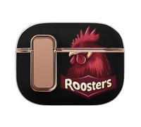 Chicken Rooster Headphone & Earphone Cases Compatible with Airpod Pro Scratch-Resistant PC Protective Cover with Secure Buckle