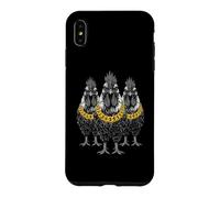 Chicken Rooster Hen Rap Old School Retro Streetwear 80s 90s Case for iPhone XS Max
