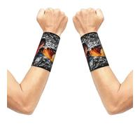 Chicken Rooster Print Carpal Tunnel Wrist Support Comfortable Wrist Guard Sweat Band