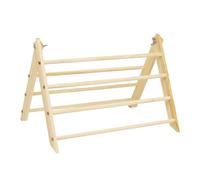 Chicken Roosting, Chicken Coop Roosting Perch, Wooden Space-Saving Portable Stand for Chicks Hens Outdoor Habitat Backyard Poultry Care Brooder Large Bird