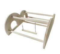Chicken Roosting Perch Wooden Resting Swing for Coop