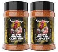 Chicken Rub TWIN PACK by Quasi & Squatch - Big BAD Mother Clucker X2 | BBQ Seasoning for Chicken - Two Large Bottles for Barbecue = 440g