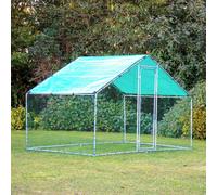 Chicken Run 3m X 2m 32mm Galvanized Frame by Cozy Pet Poultry Rabbit Dog Puppy