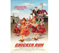 Chicken Run Comedy Movie Film Poster Retro Vintage Wall Art Home Decor Print A4