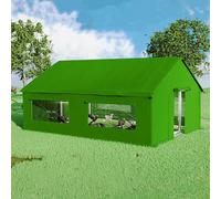Chicken Run Coop, Metal Chicken House with Waterproof Cover, Outdoor Large Nesting Box for Rabbit Dog Sheep Small Animal(500 * 300 * 200CM)