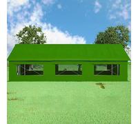 Chicken Run Coop, Metal Chicken House with Waterproof Cover, Outdoor Large Nesting Box for Rabbit Dog Sheep Small Animal(750 * 300 * 200CM)