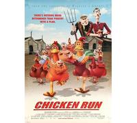Chicken Run Vintage Poster Movie Animation Film Photo Wall Art Picture Poster A4