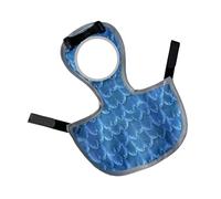 Chicken Saddle 32 x 22 cm 30 g Poultry Apron Back and Wing Protection for Poultry Durable Anti-Lost Feathers Adjustable Poultry Back Protector Made of Polyester Use Indoor and Outdoor Use