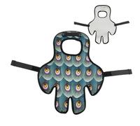 Chicken Saddle,Chicken Hen Mating Saddle with Adjustable Strap | Waterproof Printed Poultry Back Feathers Protection for Outdoor Garden Backyard Yard Lawn Indoor Farm