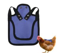Chicken Saddle, Hen Wing & Back Protector, 7.48 x 7.48 Inches Sturdy Fabric with Adjustable Straps & Anti Peck Design, Poultry Vest Jacket for Backyard Hens, Pets, Poultry Care