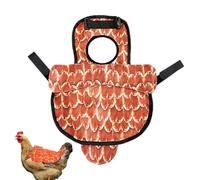 Chicken Saddle - Protective Clothing for Chickens Poultry | Reusable Comfortable Saddle Clothes for Chickens, Roosters & Chicks for Freedom and Chicken Coop Use
