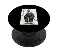 Chicken Samurai Japanese Warrior Tradition And Culture PopSockets Adhesive PopGrip