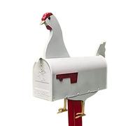 Chicken Shape Post Box - Decorative Outdoor Mailbox | Letter Box with Animals, Metal Mailbox Covers, Mailbox Covers, Postbox, Yard Decoration, Perfect for