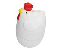 Chicken Shaped Egg Boiler, Egg Cooker, Portable Chicken-Shaped Single Holes Poacher, Egg Cooker Safe Kitchen Egg Boiler Steamer Gadgets