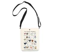 Chicken Shopping Bag A-Z Of Chicken Tote Bag Chickens Gift Chicken Lover Gift Gift For Chicken Lover Owner (Chicken Alphabet CB UK)