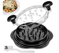Chicken Shredder, 25CM Visible Chicken Breast Shredder Tool Twist with Brush,Large Meat Food Shredder Machine, Anti-Slip Strip, Ergonomic Handle, Heat Resistant, BPA Free, Dishwasher Safe