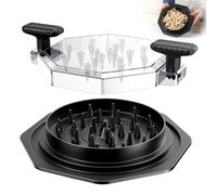 Chicken Shredder | Chicken Shredder Tool Twist | Meat Shredder for Chicken Breast, Visible Kitchen Gadgets Grinder Machine, Anti-Slip Strip, Ergonomic Handle, BPA Free, Easy Clean