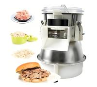 Chicken Shredder,High-Torque Meat Cutter for Cooked Chicken Breasts and Beef,Electric Stainless Steel Chicken Shredding Tool,Visible Operation,for Easy Food Preparation