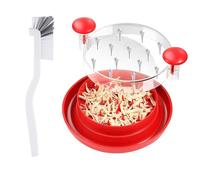 Chicken Shredder, Meat Shredder, Chicken Grinder, Chicken Shredder Tool Twister, Meat Shredder with Cleaning Brush, Suitable for Chicken Breast, Beef, Potatoes, Vegetables