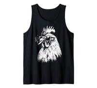 Chicken Smoking Cigarette Tank Top