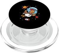 Chicken Space Universe Astronaut Poultry Farming Farm PopSockets PopGrip for MagSafe