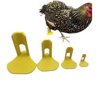 Chicken Splint Chick Leg Orthosis - 4 Pieces Adjustable Support Band for Roosters Broken Feet Poultry Young Birds Chicks Curved Toes