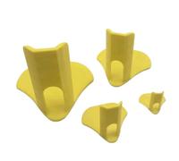 Chicken Splint - Chick Leg Orthosis - Orthosis - Pack of 4 Adjustable Bands for Young Birds Goose Chicks Poultry Broken Feet Roosters Crow's Claw
