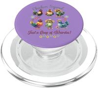 Chicken Squad Funny. Just a Coop of Weirdos PopSockets PopGrip for MagSafe