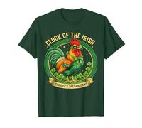 Chicken St Patricks Day Cluck of The Irish Rooster Farm Gift T-Shirt