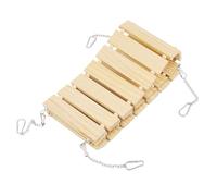 Chicken Swings for Coops, Weatherproof Chick Standing Perch, Heavy Duty Enrichment Toy for Boredom Relief, Fun Coop Accessory for Rooster Parrot Chick and Hen 51.18x5.71 inches