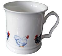 Chicken tankard Mug in fine Bone China Large tankard
