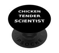 Chicken Tender Scientist Funny Junk Food PopSockets Adhesive PopGrip