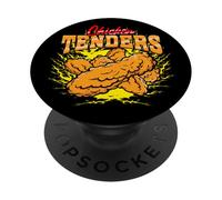 Chicken Tenders Lover Hardcore Music Bootleg Rap Tendies PopSockets Adhesive PopGrip