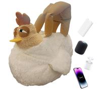 Chicken Tote Purse Cute Hen Bag Cartoon Novelty for Work, Outdoor Adventures, Girls Men