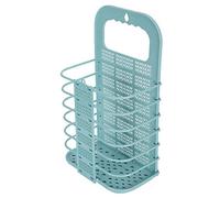 Chicken Toys For Coop, Hanging Chicken Feeder Foldable Chicken Vegetable Basket Chicken Feeders Cock Hen Fruit Hanging Feeder Feeding Tool For Poultry, Hens, Duck, Blue