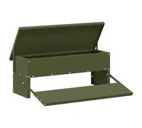 Chicken Treadle Feeder Poultry Farm Supplies Bird Feeding Station Pet vidaXL