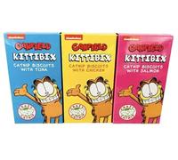 Chicken- Tuna- Salmon Kittibix Catnip Biscuits Catnip Treats For Cats 3 Pack Bundle (Kittibix)