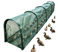 Chicken Tunnel for the Yard with Sun Net Removable Door Portable House