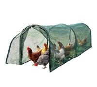 Chicken Tunnel with Sun Net Removable Door Portable House