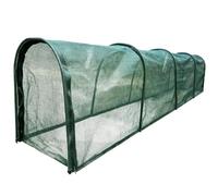 Chicken Tunnels For Outside - Foldable Poultry Run With Shade Net