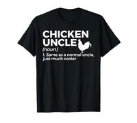 Chicken Uncle Definition For Chicken Lover Funny Farmer T-Shirt