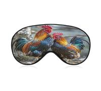 Chicken Under The Tree Sleep Mask for Men Women Elastic Strap Eyeshade Lightweight Sleeping Blindfold Soft Breathable Eye Cover Comfortable Sleep Shade Cover for Sleeping Travel