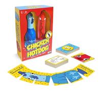 Chicken Vs Hot Dog Party Game - A Flip It And Stick It Party Game That Is Fun For The Whole Family - Weight: 0.70kg (Approx.) - Dimensions: 26.7 X 17 X 7.5cm (Approx.)