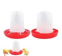 Chicken Water Feeder | Automatic Chick Waterer,Food Dispenser for Farm Pet Backyard Indoor Barn Quail Livestock Outdoor