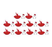 Chicken Water Nipple Drinker Feeders, Automatic Watering Cups, 10 Pcs - Detachable Design, Easy to Clean, Ideal for Gardens and Farms