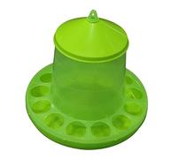 Chicken Waterer Automatic Poultry Feeder for Birds Guinea Fowl Peacocks 28x24cm No Bracket