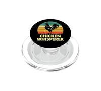Chicken Whisperer Funny Rooster Owner Saying Quote Lover Fun PopSockets PopGrip for MagSafe