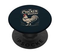 Chicken Whisperer Rooster PopSockets Adhesive PopGrip