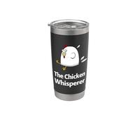 Chicken Whisperer Unique Egg Farmer Poultry Stainless Steel Insulated Tumbler