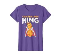 Chicken Wing King I Funny Fried Chicken Nugget Fast Food T-Shirt